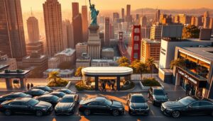 US luxury car rental locations
