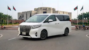 Toyota Alphard rent in Dhaka