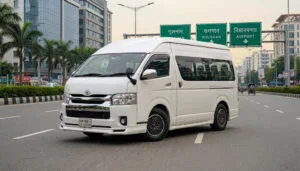 Toyota Hiace Grand Cabin rent in Dhaka