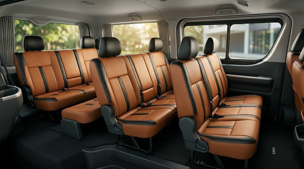 Toyota Hiace rent in Dhaka