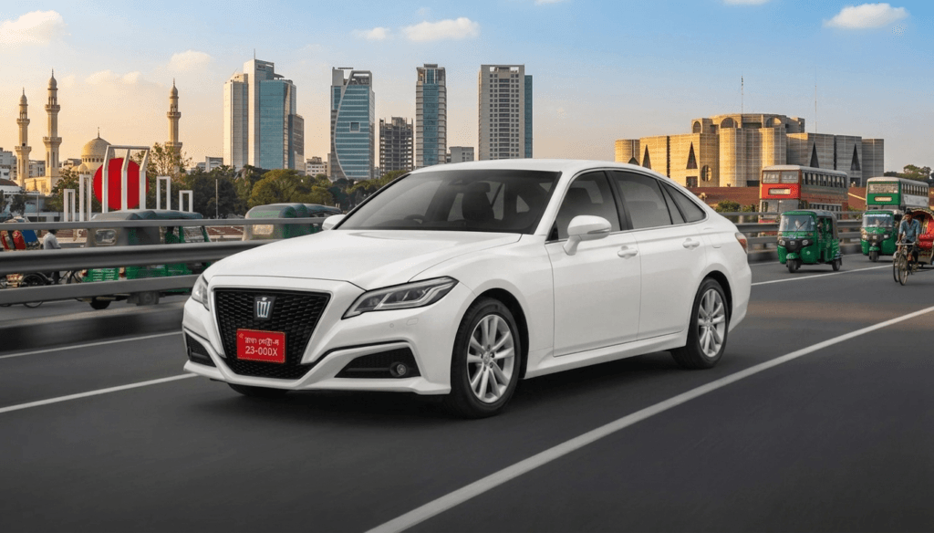 Luxury Toyota Crown Rent in Dhaka