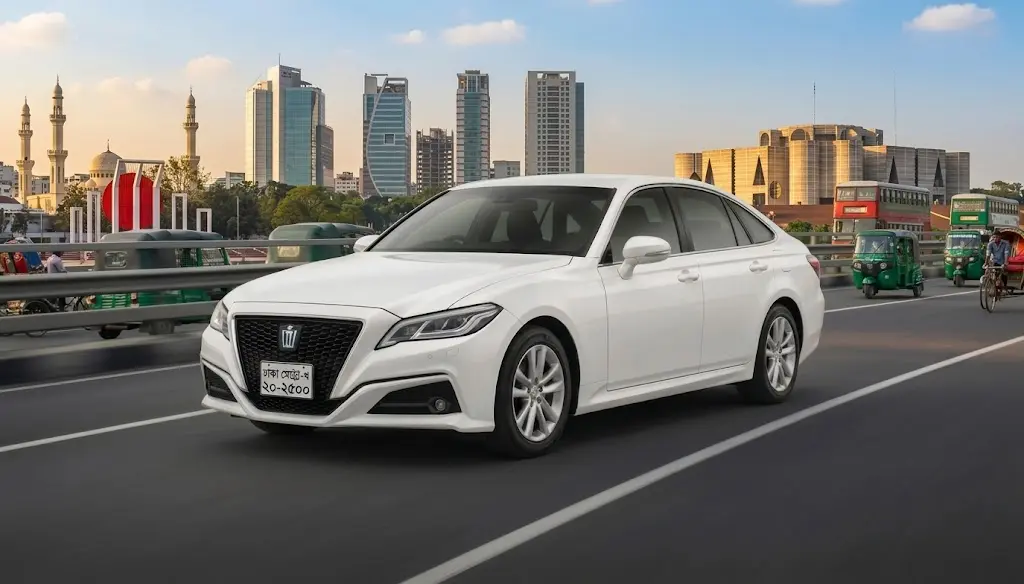 Luxury Toyota Crown Rent in Dhaka