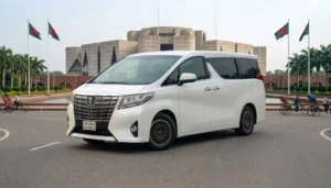 Toyota Alphard rent in Dhaka
