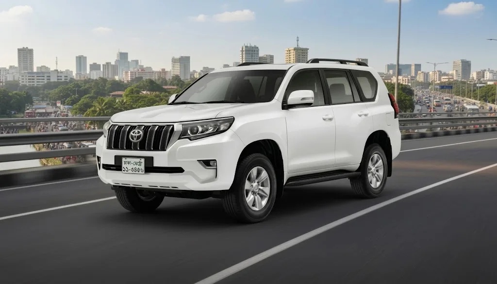 Land Cruiser Prado Rent in Dhaka