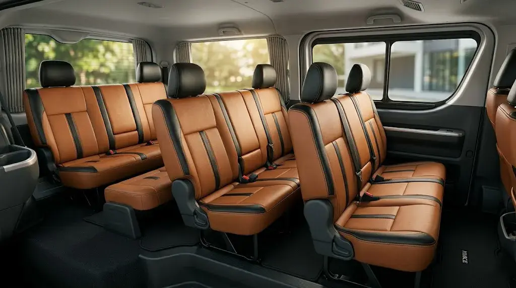 Toyota Hiace rent in Dhaka