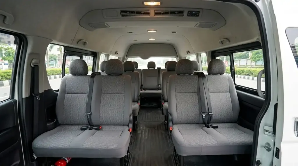 Toyota Hiace Grand Cabin Rent in Dhak