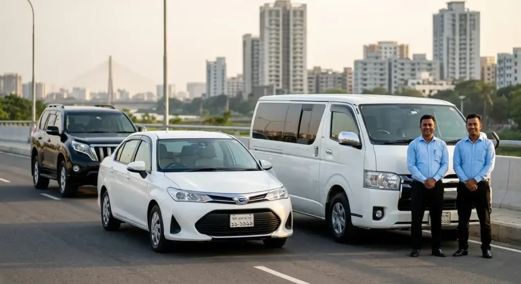 Rent a car in Dhaka